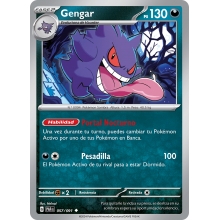 POKEMON DESTINOS DE PALDEA CARTA GENGAR POCO COMA?N