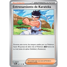 POKEMON AVENTURAS COMPARTIDAS CARTA ENTRENAMIENTO DE KARATECA COMA?N