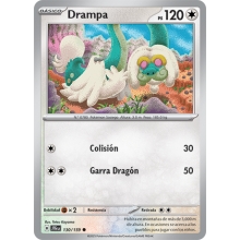 POKEMON AVENTURAS COMPARTIDAS CARTA DRAMPA COMA?N