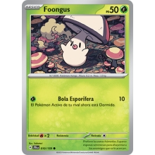 POKEMON AVENTURAS COMPARTIDAS CARTA FOONGUS COMA?N