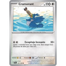 POKEMON AVENTURAS COMPARTIDAS CARTA CRAMORANT COMA?N