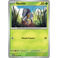 POKEMON AVENTURAS COMPARTIDAS CARTA NYMBLE COMA?N