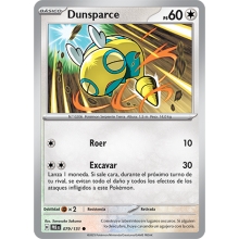 POKEMON AVENTURAS COMPARTIDAS CARTA DUNSPARCE COMA?N