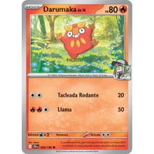 POKEMON AVENTURAS COMPARTIDAS CARTA DARUMAKA DE N COMA?N