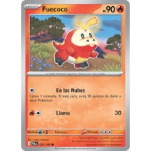 POKEMON PALDEA EVOLVE CARTA FUECOCO COMA?N