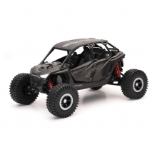 NEWRAY 58466B 1:18 POLARIS RZR PRO R 4 ROCK CRAWLER ( STEALTH BLACK )
