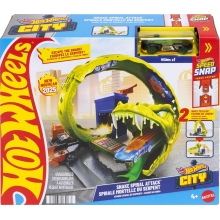 MATTEL JBM63 HOT WHEELS CITY PISTA DE JUGUETE ATAQUE DE SERPIENTE