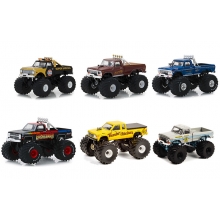 GREENLIGHT 49195 1:64 KINGS OF CRUNCH GREATEST HITS ASSORTMENT