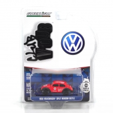 GREENLIGHT 36100A 1:64 CLUB VEE - DUB SERIES 19 VOLKSWAGEN SPLIT WINDOW BEETLE TEXACO SOLID PACK