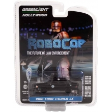 GREENLIGHT 44940D 1:64 ROBOCOP ( 1987 ) 1986 FORD TAURUS LX DETROIT METRO WEST POLICE SOLID PACK