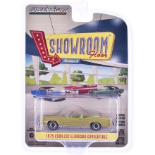 GREENLIGHT 68060D 1:64 SHOWROOM FLOOR SERIES 6 1975 CADILLAC ELDORADO CONVERTIBLE FLORENTINE GOLD FIREMIST SOLID PACK