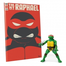 LOYAL RAPHAEL TMNT 5 ACTION FIGURE + COMIC BUNDLE