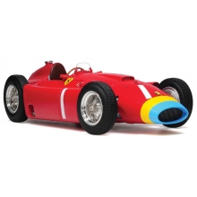MAGAZINE 24FER2025-22 1:24 1956 FERRARI D50 JUAN MANUEL FANGIO RED