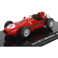 MAGAZINE 24FER2025-25 1:24 1958 FERRARI 246 5 MIKE HAWTHORN RED