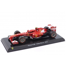 MAGAZINE 24FER2025-26 1:24 2013 FERRARI F138 FELIPE MASSA RED