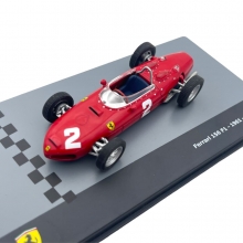 MAGAZINE 24FER2025-27 1:24 1961 FERRARI 156 F1 2 PHIL HILL RED