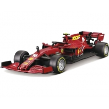 MAGAZINE 24FER2025-38 1:24 2020 FERRARI SF1000 16 CHARLES LECLERC RED