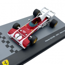 MAGAZINE F1312B2 ( ABF1M134A ) 1:43 1972 FERRARI 312 B2 7 MARIO ANDRETTI RED / WHITE