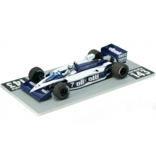 MAGAZINE F1BT55 ( ABF1M110A ) 1:43 1986 BRABHAM BT55 7 RICARDO PATRESE BLUE WHITE