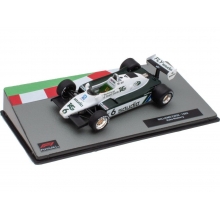 MAGAZINE F1FW08 ( ABF1M116A ) 1:43 1982 WILLIAMS FW08 6 KEKE ROSBERG WHITE GREEN