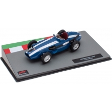 MAGAZINE F1MASERATI ( ABF1M152A ) 1:43 1958 MASERATI 250F CARROLL SHELBY BLUE / WHITE