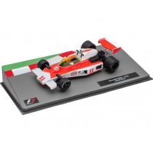 MAGAZINE F1MCLARENM23-11 ( ABF1M026B ) 1:43 1976 MCLAREN M23 11 JAMES HUNT RED / WHITE