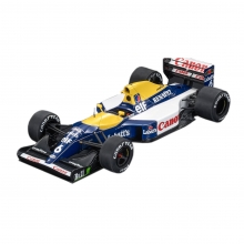 MAGAZINE F1RICCARDO ( ABF1M201A ) 1:43 1992 WILLIAMS FW14B 6 RICCARDO PATRESE YELLOW BLUE WHITE