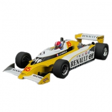 MAGAZINE F1RS10 ( ABF1M030A ) 1:43 1979 RENAULT RS10 15 JEAN - PIERRE JABOUILLE YELLOW / WHITE / BLACK