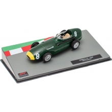 MAGAZINE F1VANWALL57 ( ABF1M235A ) 1:43 1958 VANWALL 57 8 STIRLING MOSS GREEN / YELLOW