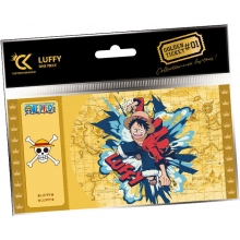 ABYSSE GIFCAR001 ONE PIECE GOLDEN TICKET LUFFY