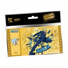 ABYSSE GIFCAR005 ONE PIECE GOLDEN TICKET SANJI