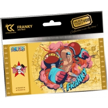 ABYSSE GIFCAR040 ONE PIECE GOLDEN TICKET FRANKY