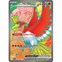 POKEMON DESTINED RIVALS CARTA ETHANS HO OH EX FA