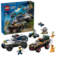 LEGO 60449 CITY PERSECUCION POLICIAL TODOTERRENO
