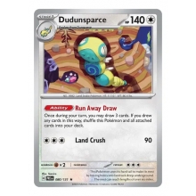 POKEMON PRISMATIC EVOLUTIONS CARTA DUDUNSPARCE REVERSE