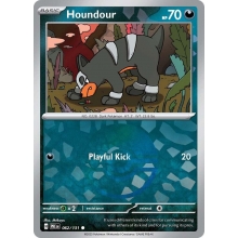 POKEMON PRISMATIC EVOLUTIONS CARTA HOUNDOUR POKE BALL