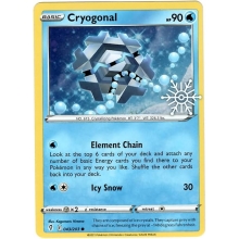 POKEMON HOLIDAY CALENDAR CARTA CRYOGONAL PROMO