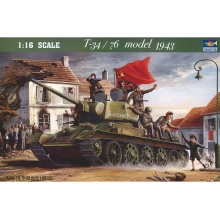 TRUMPETER 00903 1:16 ARMOR T 34/76 MODEL 1943