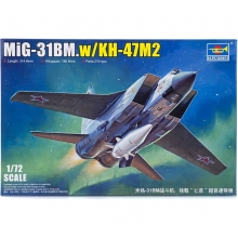 TRUMPETER 01697 1:72 MIG 31BM W KH 47M2