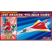 HASEGAWA 52744 1:72 J35F DRAKEN POLIMAR HAWK