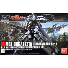 BANDAI 60402 1:144 HGUC ZETA PLUSUNICORN VER