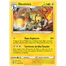 POKEMON ASTROS BRILLANTES CARTA ELECTRIVIRE RARA
