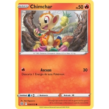 POKEMON ASTROS BRILLANTES CARTA CHIMCHAR REVERSE
