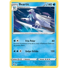 POKEMON ASTROS BRILLANTES CARTA BEARTIC POCO COMUN