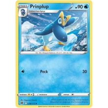 POKEMON ASTROS BRILLANTES CARTA PRINPLUP POCO COMUN