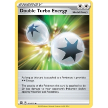 POKEMON ASTROS BRILLANTES CARTA DOBLE ENERGIA TURBO POCO COMUN