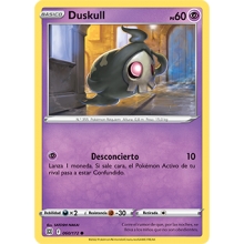 POKEMON ASTROS BRILLANTES CARTA DUSKULL COMUN