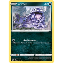 POKEMON ASTROS BRILLANTES CARTA GRIMER COMUN
