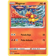 POKEMON ASTROS BRILLANTES CARTA MAGMAR COMUN