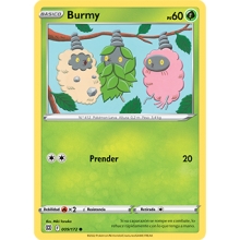 POKEMON ASTROS BRILLANTES CARTA BURMY COMUN